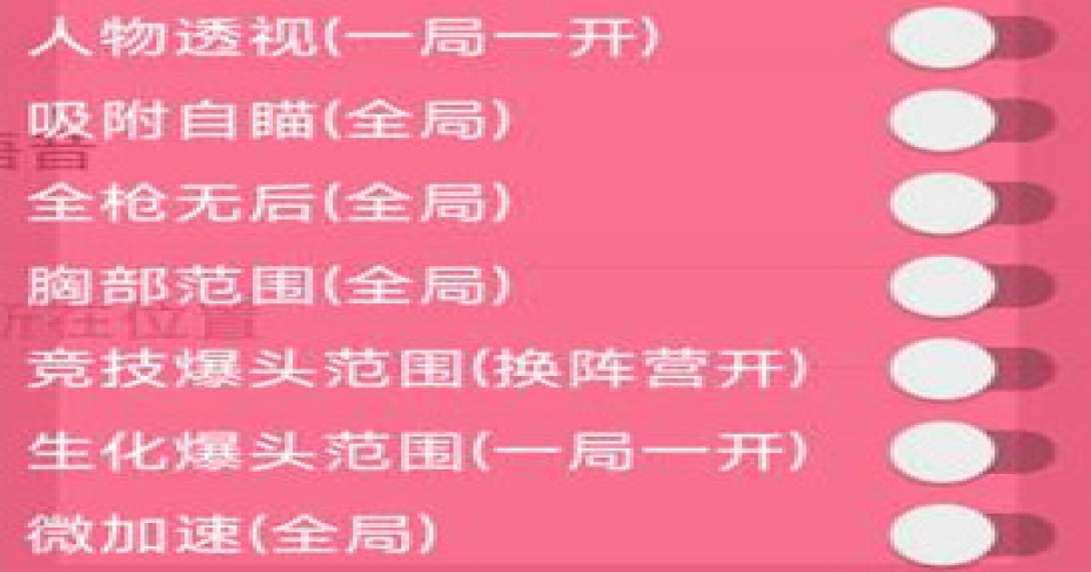 CF手游九尾辅助-CFM九尾透视自瞄安卓端开挂神器